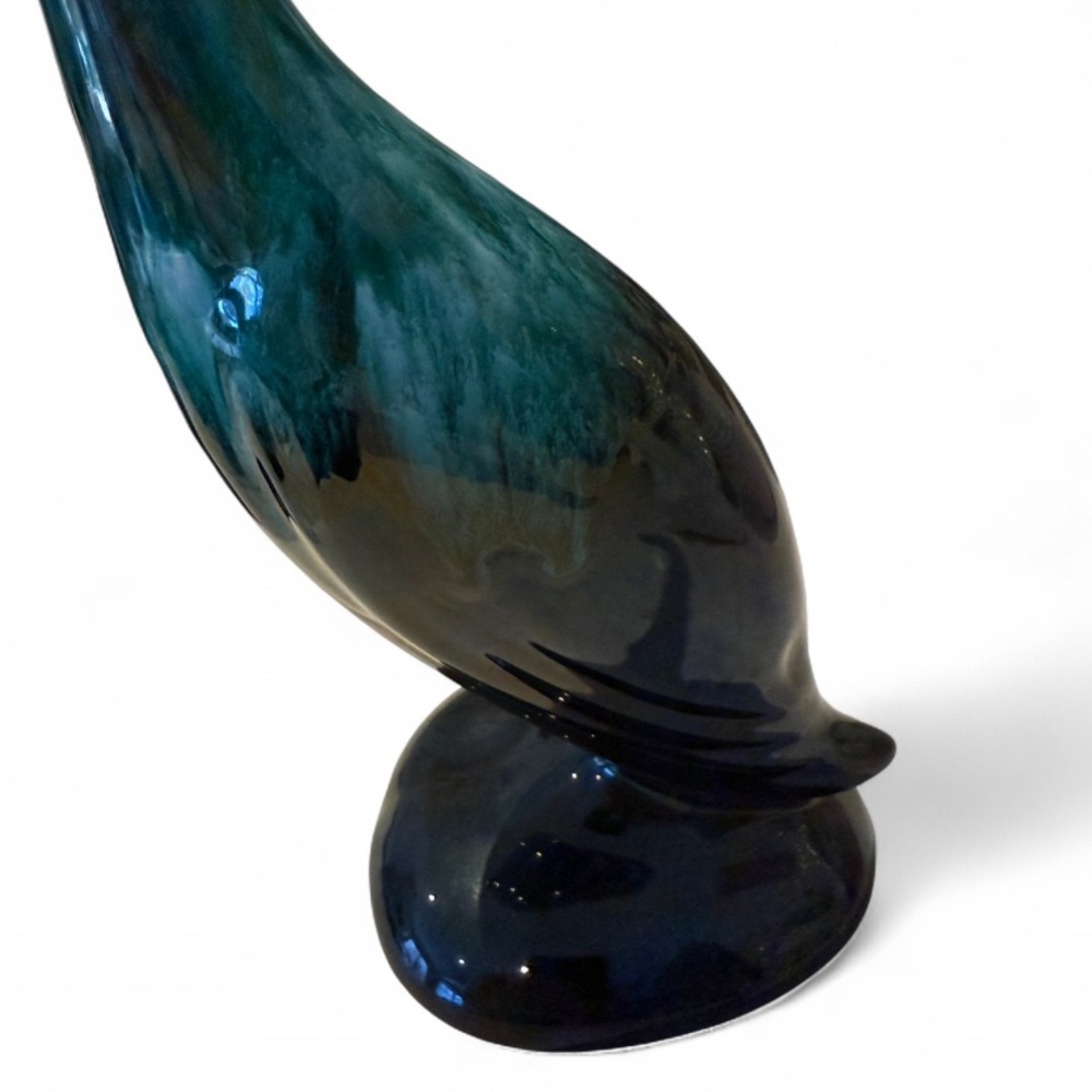 Vintage Blue Mountain Pottery Long Neck Swan - Picture 8 of 14